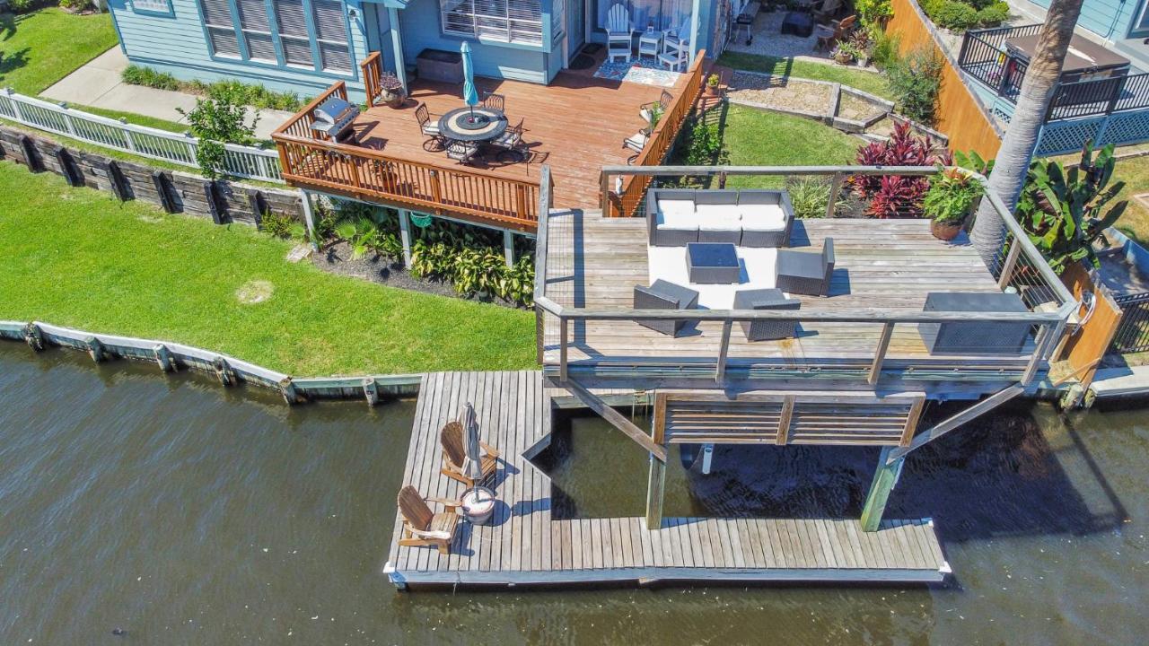 Beauty On The Water! Lake House Near The Beaches! Galveston Exterior foto