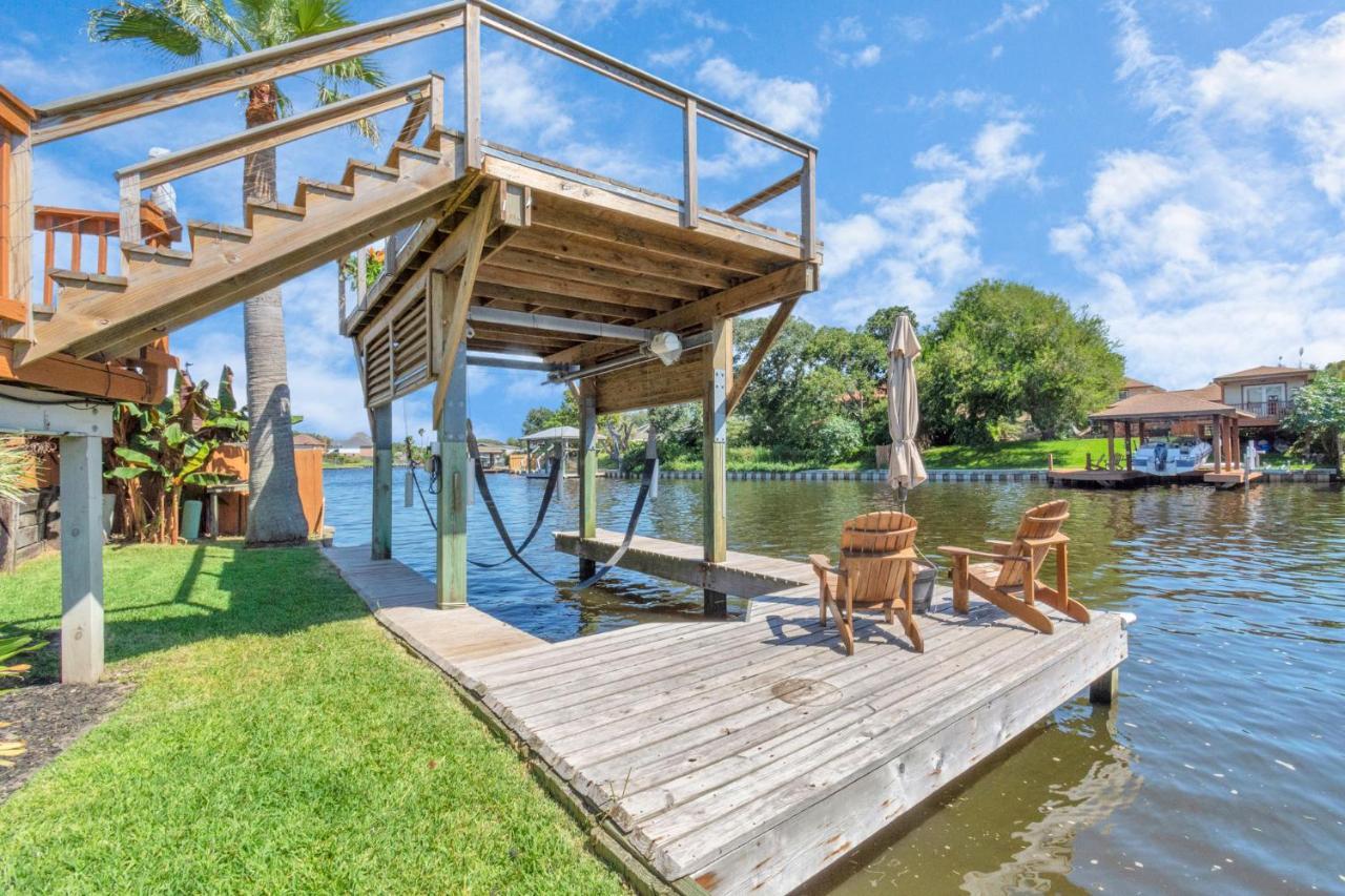 Beauty On The Water! Lake House Near The Beaches! Galveston Exterior foto